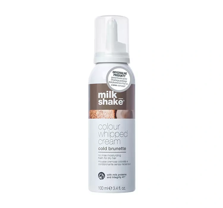 Milk Shake Colour Whipped Cream odżywcza pianka koloryzująca do włosów Cold Brunette 100ml