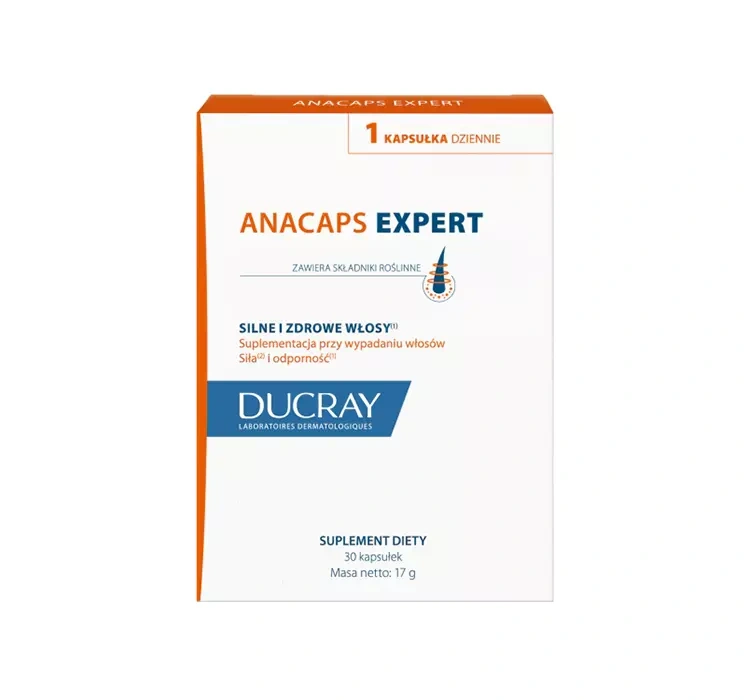 Ducray Anacaps Expert suplement diety 30 kapsułek