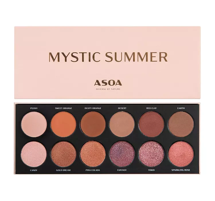 Asoa paleta cieni do powiek Mystic Summer 12,3 g