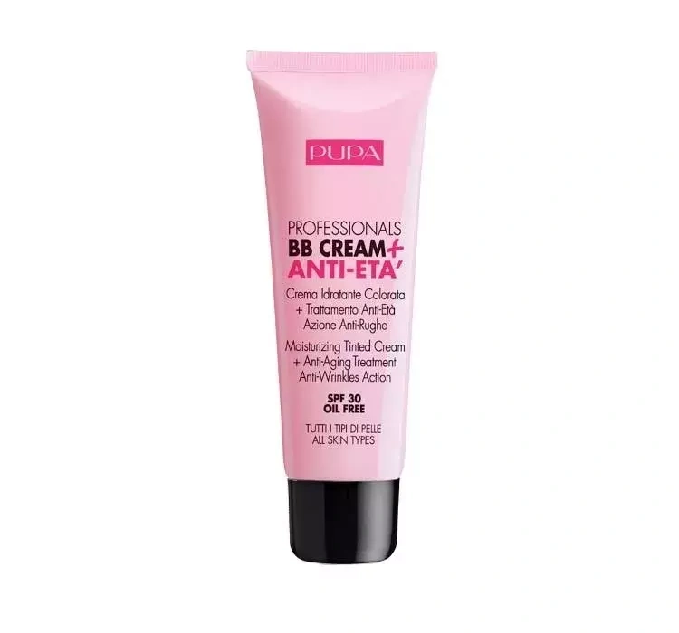 Pupa BB Cream anti aging krem BB podkład Sand 002