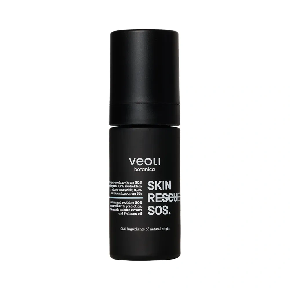 Veoli Botanica Skin Rescue SOS wyciszająco-łagodzący krem do twarzy 30 ml