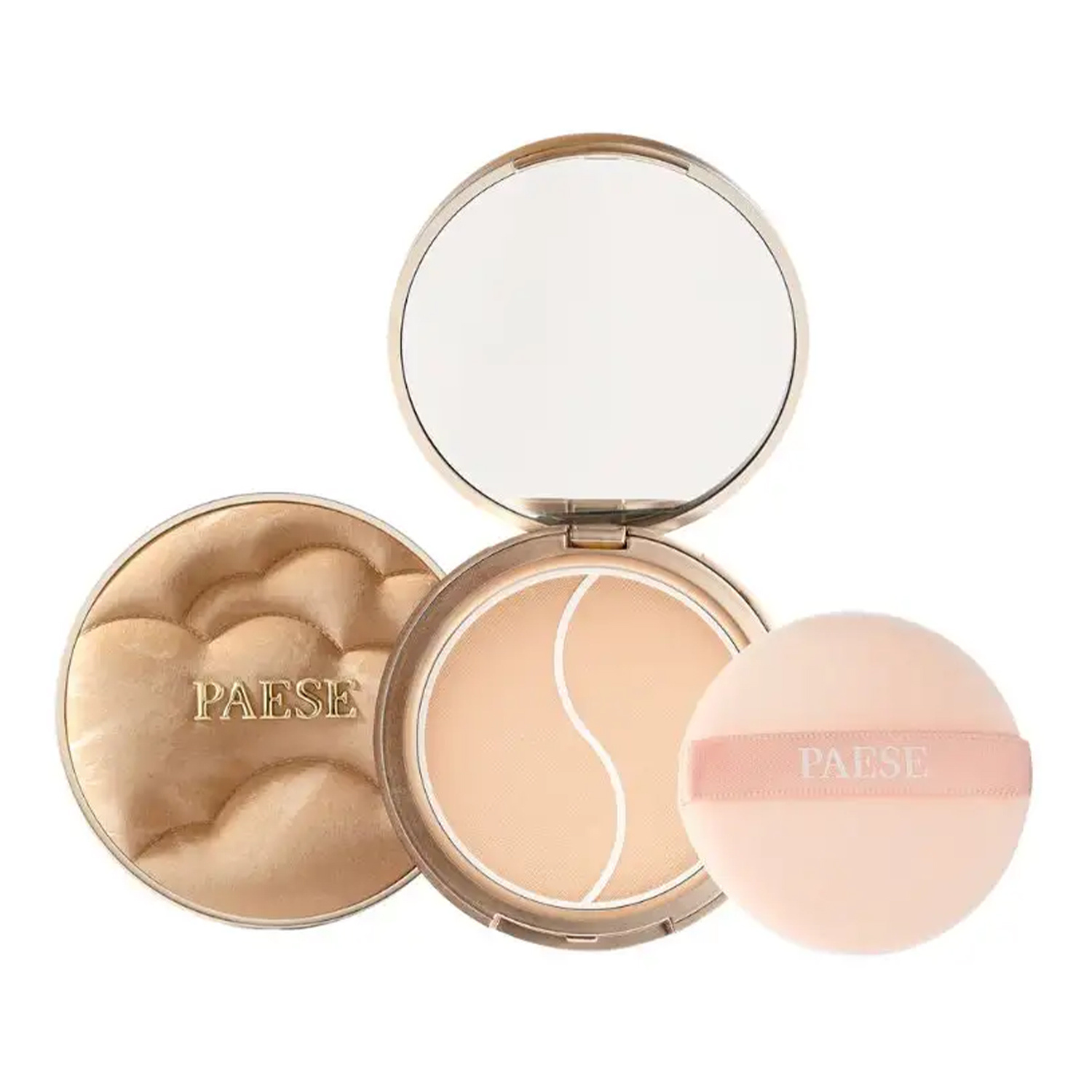 Paese Puff Cloud ultralekki puder do twarzy z efektem blur 02N Nude 4,2 g
