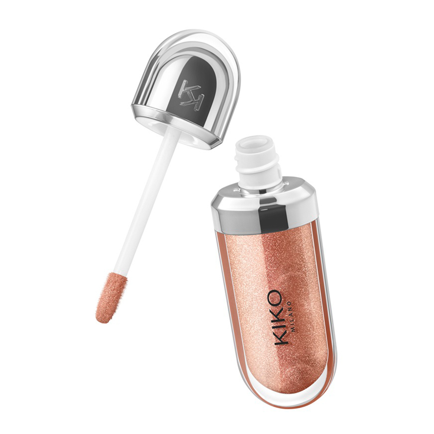 KIKO Milano 3D Hydra Lipgloss błyszczyk powiększający usta 18 Golden Sparkle 6,5 ml