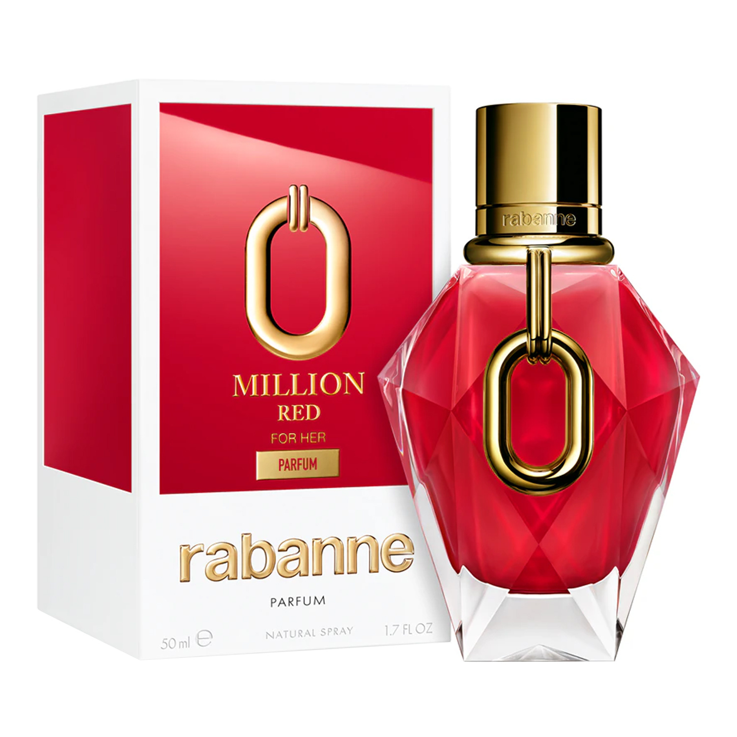 Rabanne Million Red perfumy spray 50 ml