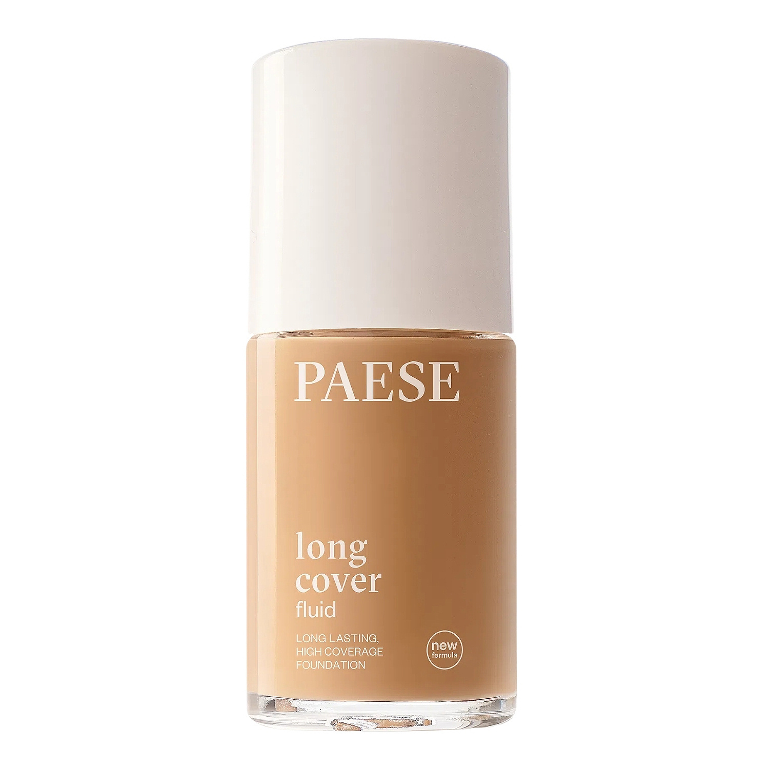 Paese Long Cover Fluid kremowy podkład kryjący do twarzy nowa formuła 3.5 Honey 30 ml