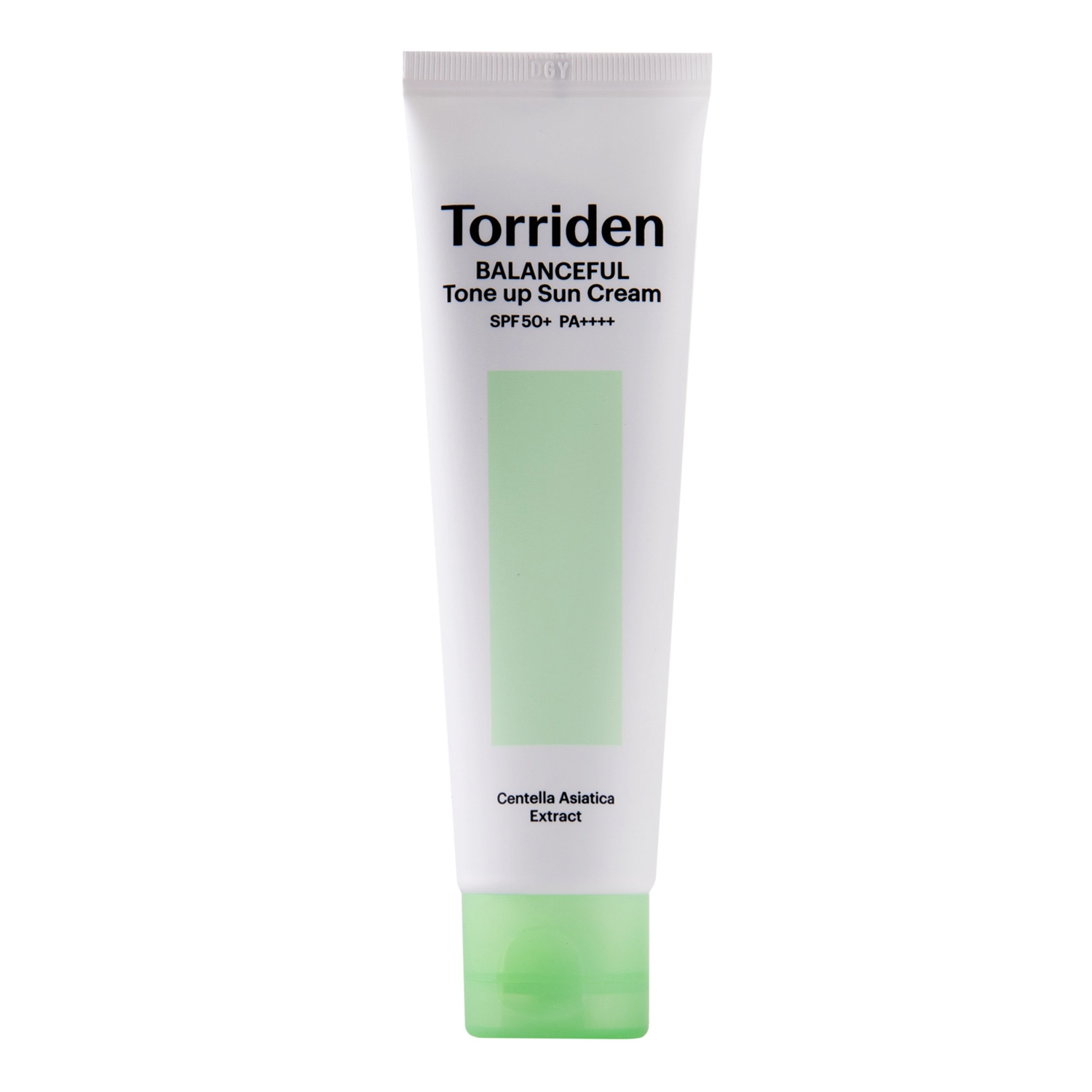 Torriden Balanceful Cica Tone-Up Sun Cream nawilżający krem z filtrem do twarzy z zielonym pigmentem SPF50+ PA++++ 60 ml
