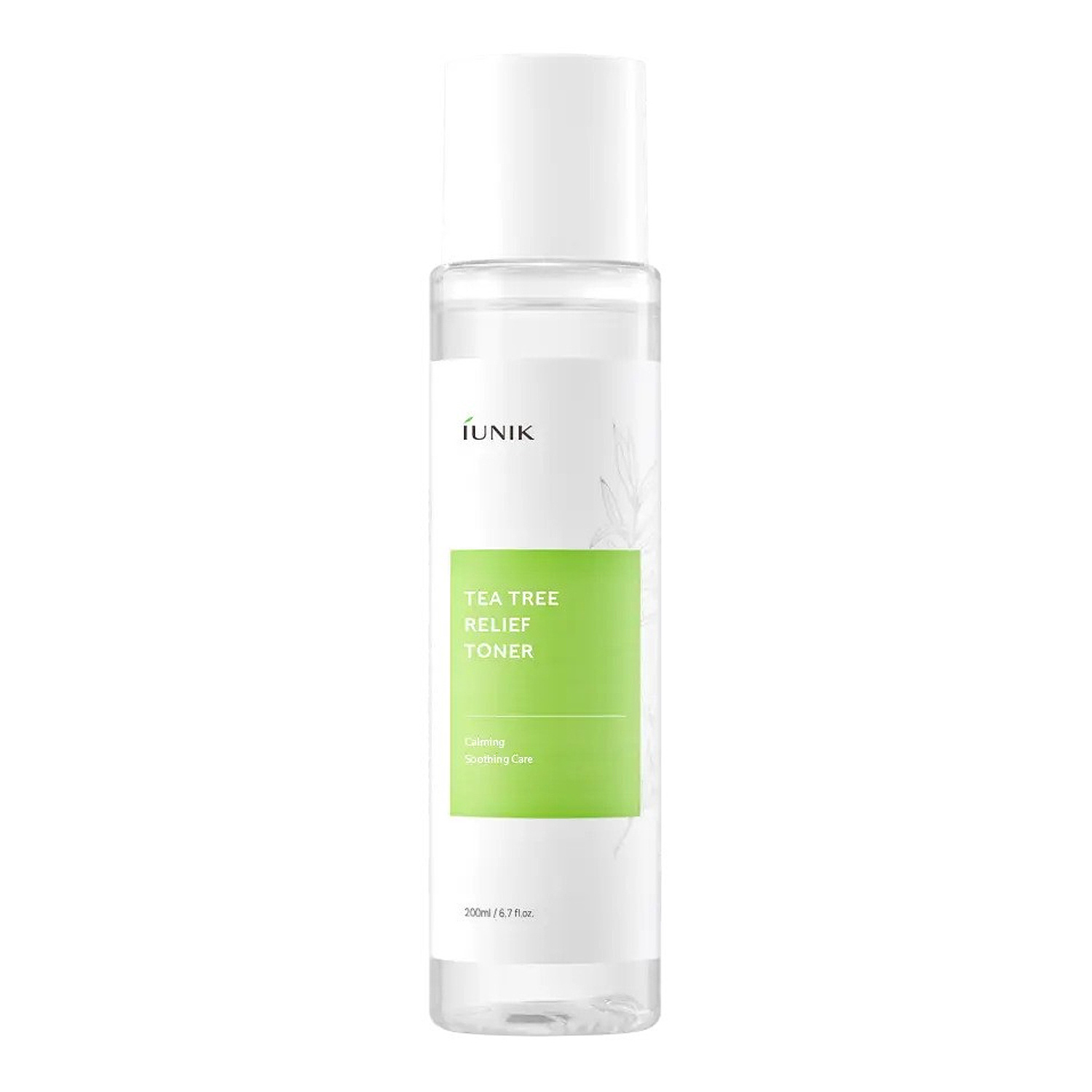 iUNIK Tea Tree Relief Toner łagodzący tonik do twarzy z wodą z drzewa herbacianego 200 ml