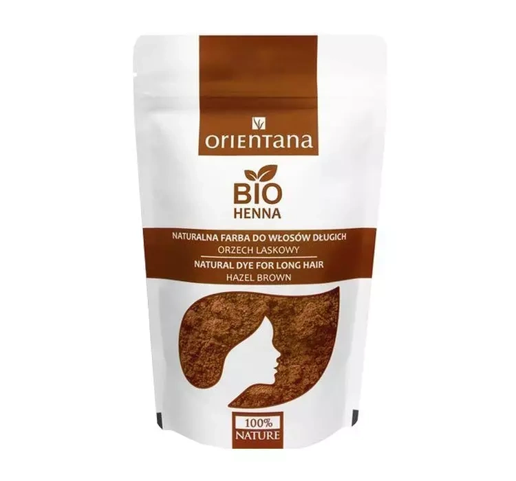 Orientana Henna do włosów Orzech Laskowy 100g