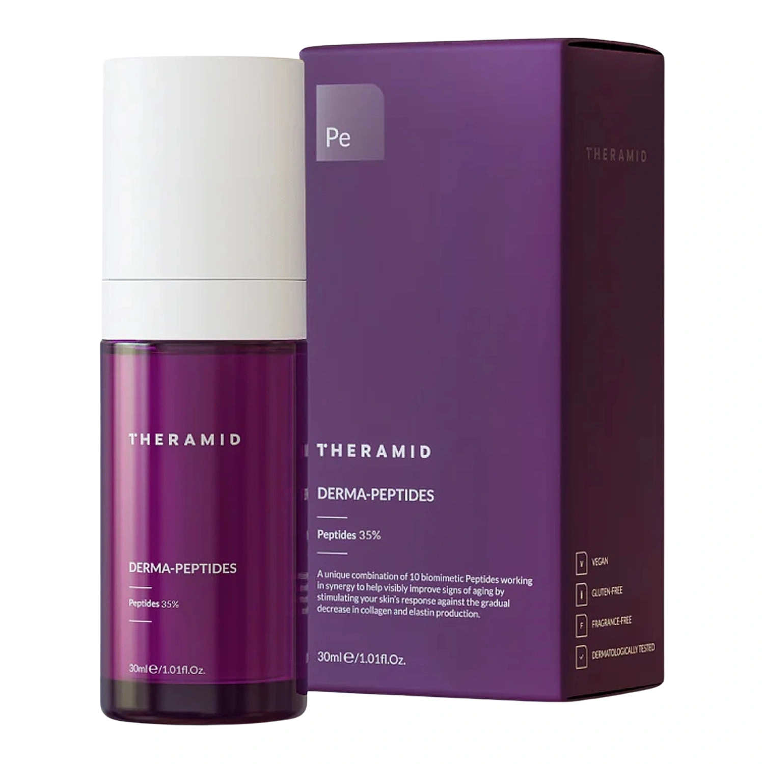 Theramid Derma-Peptides kuracja do twarzy z peptydami 30ml