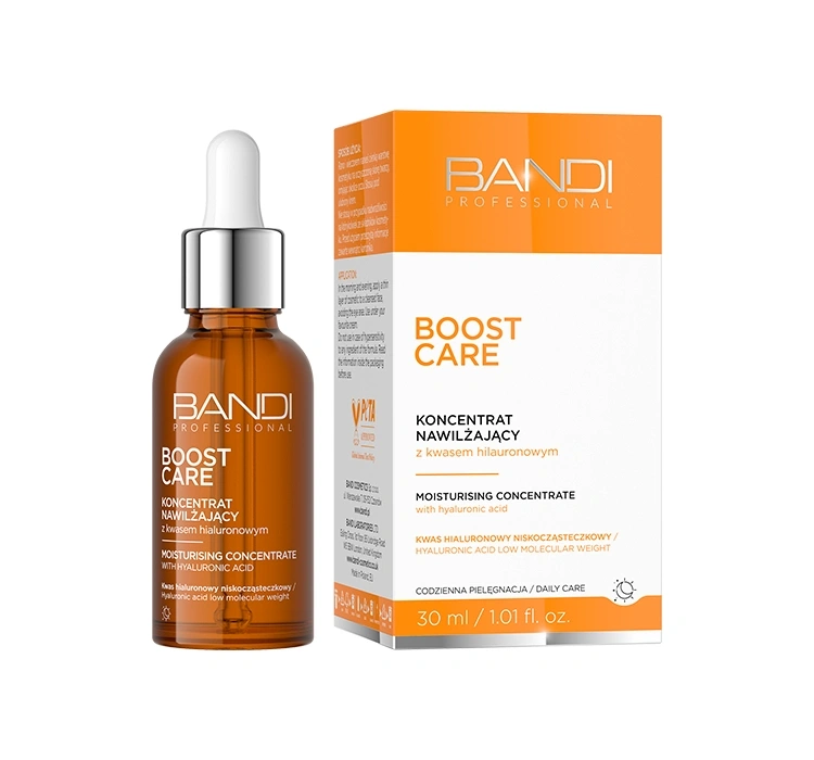 Bandi Professional Boost Care koncentrat nawilżający z kwasem hialuronowym 30 ml