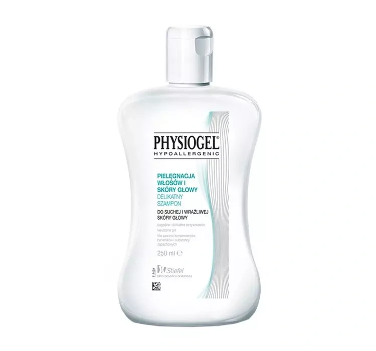 Physiogel Hypoallergenic delikatny szampon do suchej i wrażliwej skóry głowy 250 ml