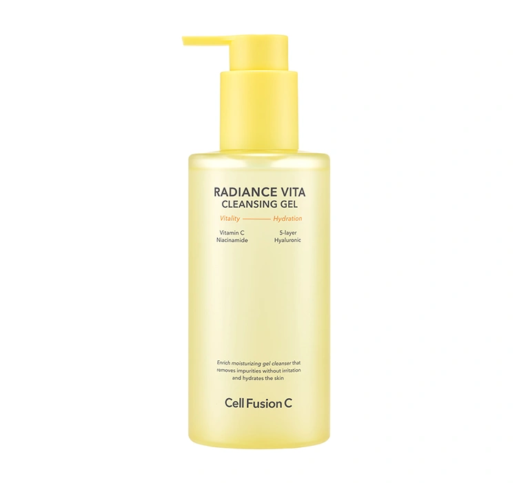 Cell Fusion C Radiance Vita oczyszczający żel do mycia twarzy 200 ml