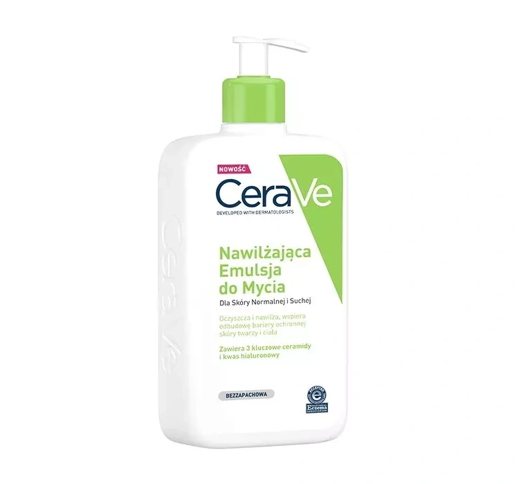 CeraVe nawilżająca emulsja do mycia do skóry suchej 473 ml