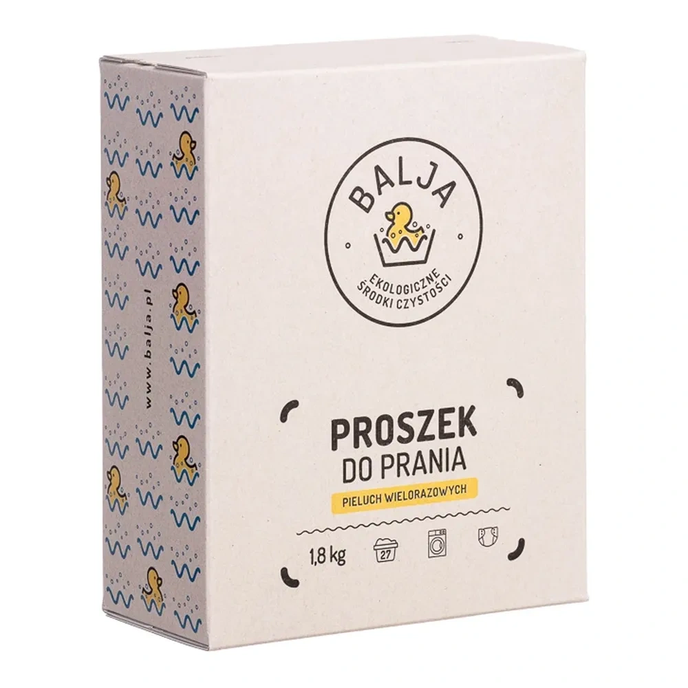 Balja ekologiczny proszek do prania pieluch wielorazowych 1800 g