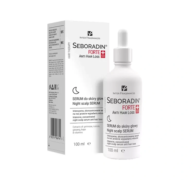 Seboradin Forte serum do skóry głowy przeciw wypadaniu włosów 100 ml