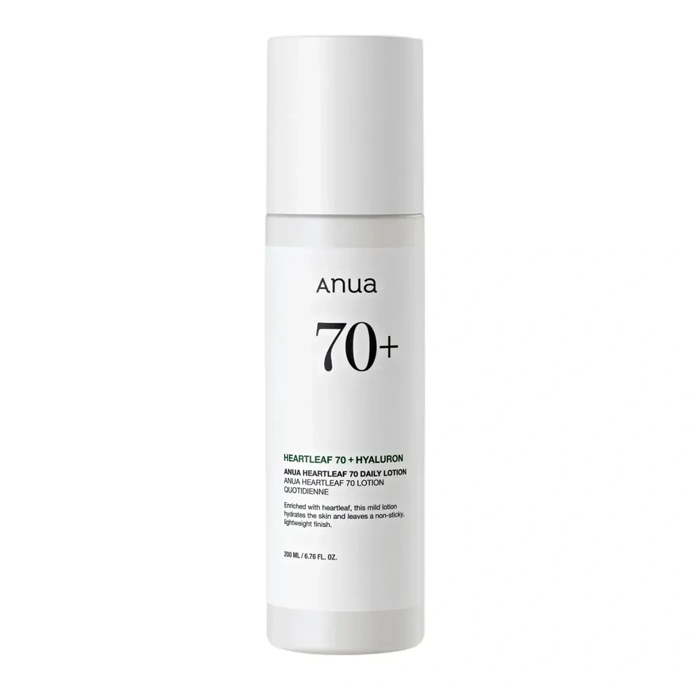 Anua Heartleaf 70 + Hyaluron Daily Lotion nawilżająca emulsja do twarzy 200 ml