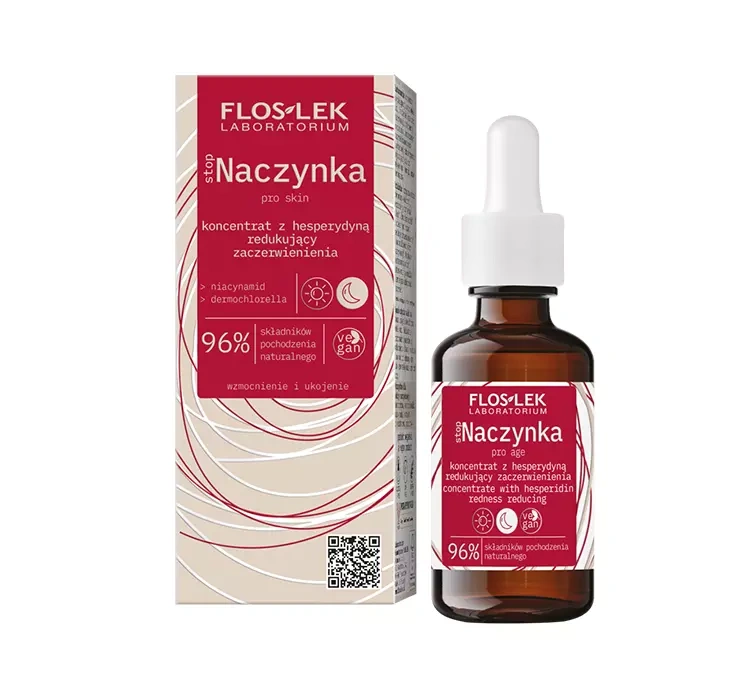 Floslek Stop Naczynka koncentrat z hesperydyną redukujący zaczerwienia 30 ml
