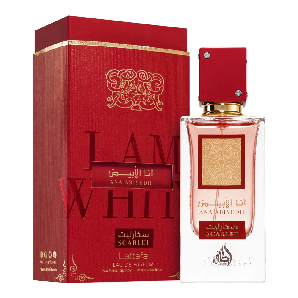 Lattafa Ana Abiyedh Scarlet woda perfumowana spray 60 ml