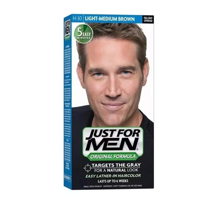 Just For Men odsiwiacz dla mężczyzn do włosów H-30 Light-Medium Brown
