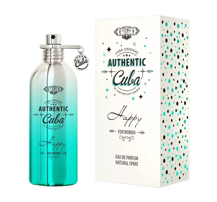 Cuba Authentic Happy for Women woda perfumowana spray 100 ml