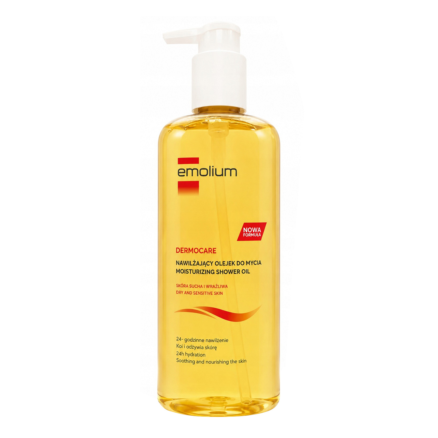 Emolium Dermocare nawilżający olejek do mycia 400 ml