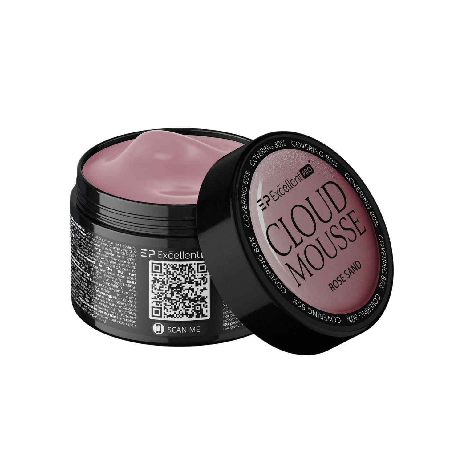 Excellent PRO Cloud Mousse żel budujący o konsystencji musu Rose Sand 15 g