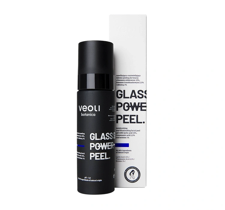 Veoli Botanica Glass Skin Power Peel żelowy peeling do twarzy 30 ml