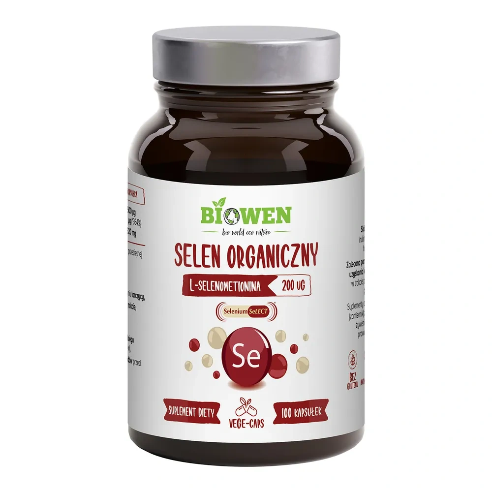 Biowen Selen organiczny suplement diety 100 kapsułek
