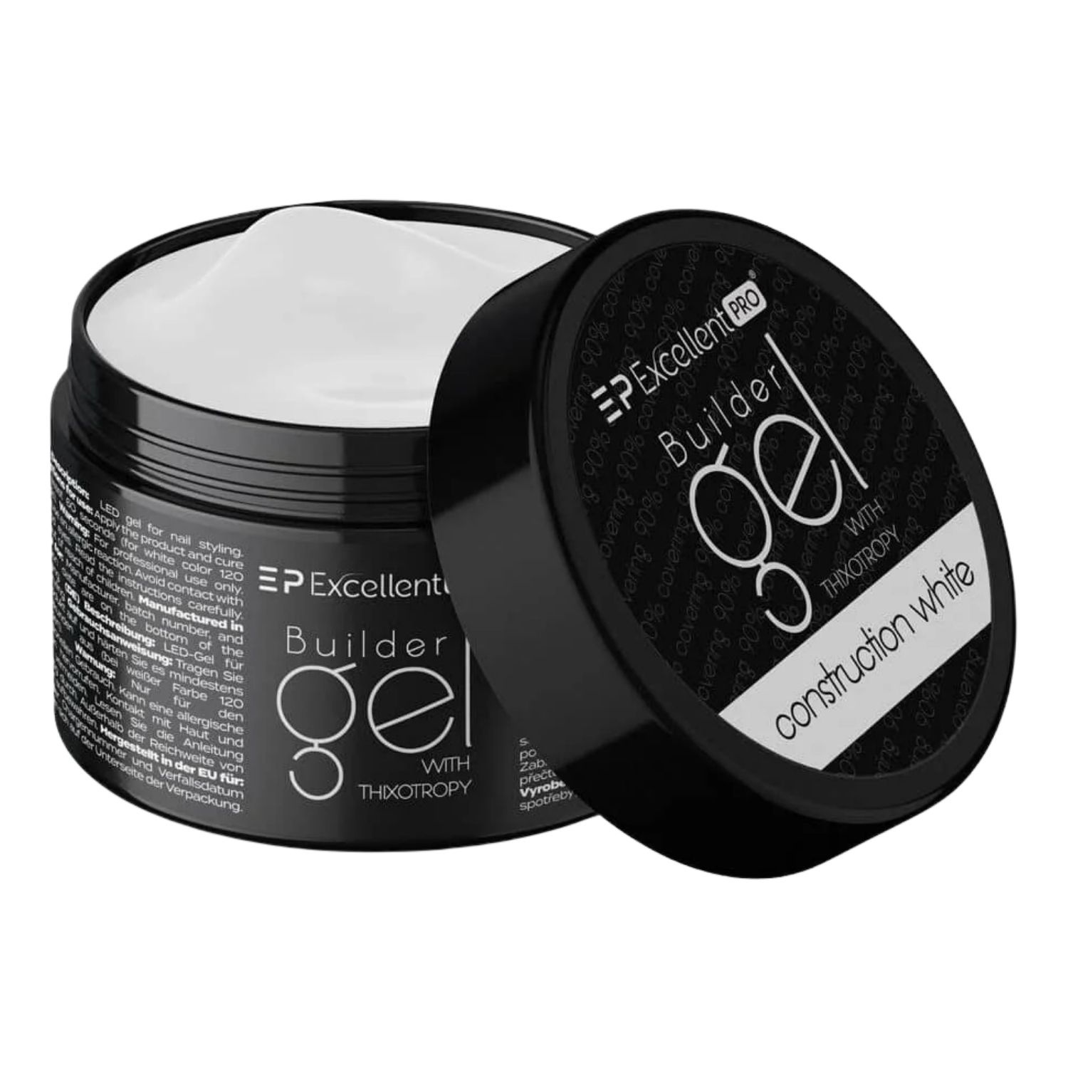 Excellent PRO Builder Gel With Thixotropy samopoziomujący żel budujący Construction White 50 g