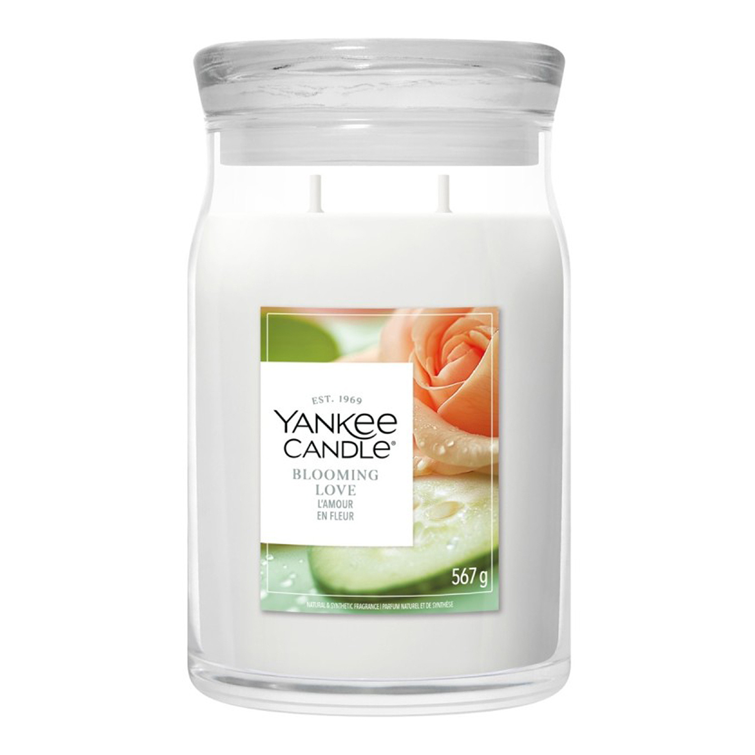 Yankee Candle duża świeca zapachowa Blooming Love 567 g