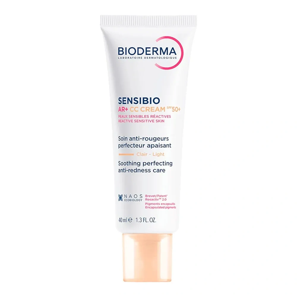 Bioderma Sensibio AR+ korygujący krem CC do skóry naczynkowej SPF50+ 40 ml