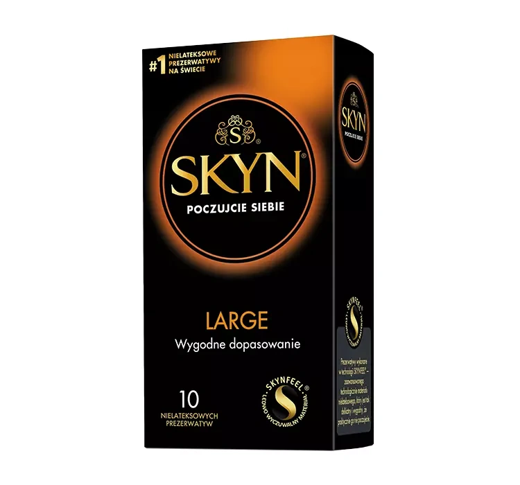 Skyn Large nielateksowe prezerwatywy 10 sztuk