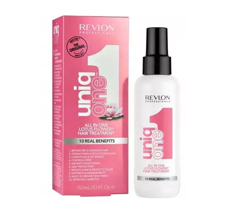 Revlon Professional Uniq One odżywka do włosów w sprayu 10w1 Lotus Flower 150ml