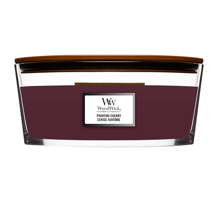 Woodwick Elipse Jar Candle świeca zapachowa Phantom Cherry 453,6 g
