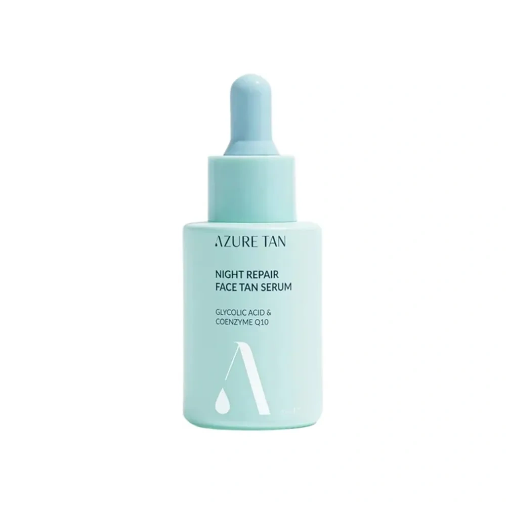 Azure Tan Night Repair Face Tan Serum naprawcze samoopalające serum do twarzy na noc 30 ml