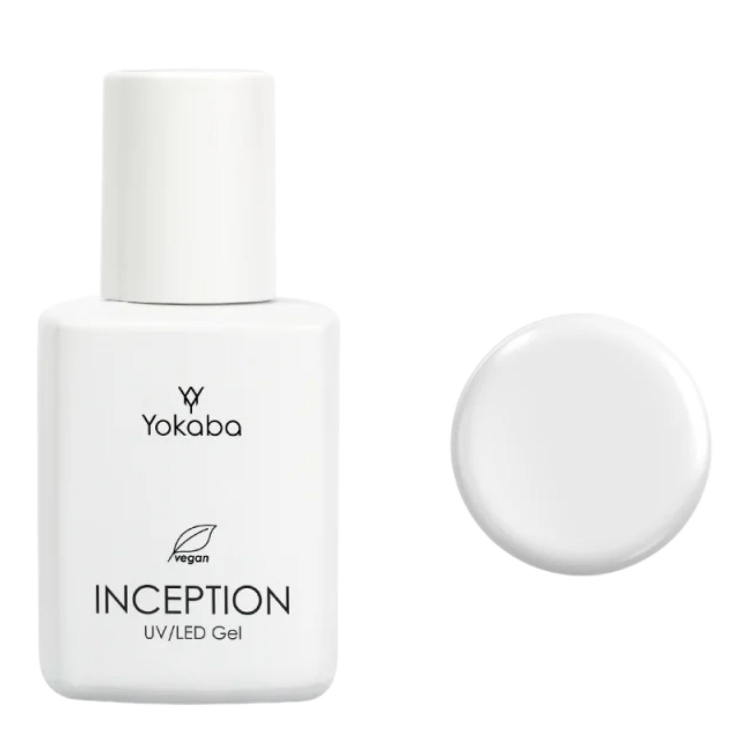 Yokaba Inception samopoziomujący żel budujący w butelce 01 Glass 30 ml