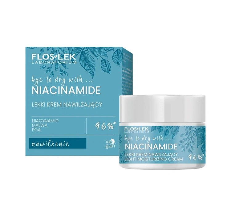 Floslek Niacinamide lekki krem do twarzy na dzień i na noc 50 ml