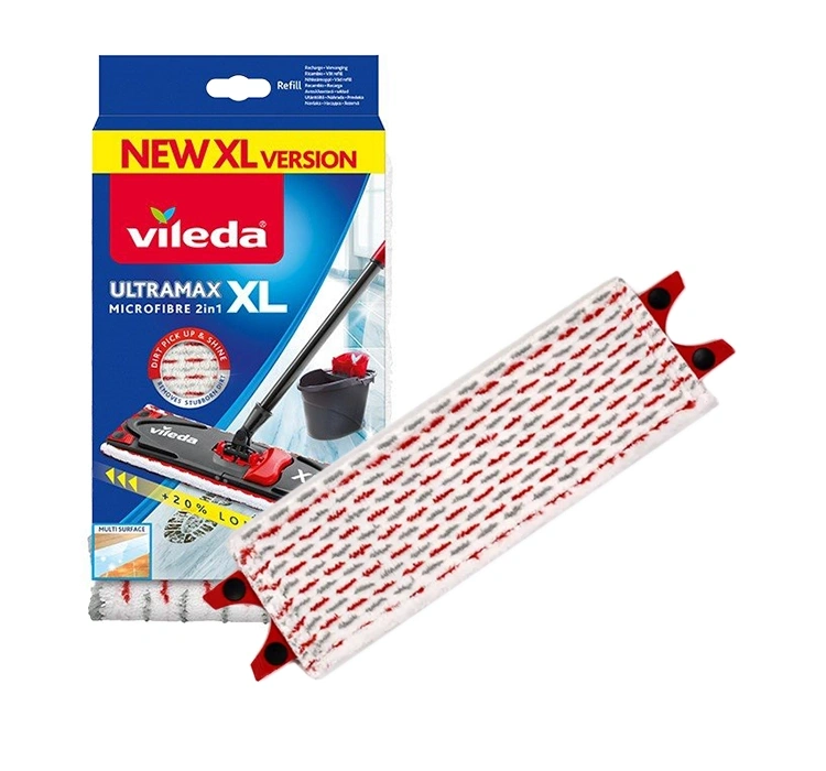 Vileda Ultramax XL 2in1 Microfibre Refill wkład do mopa płaskiego 1 sztuka