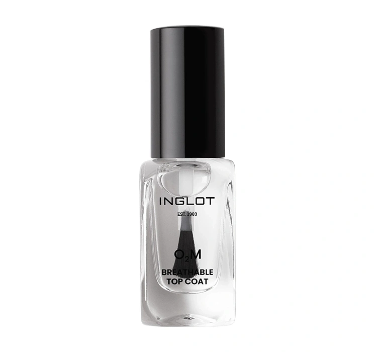 Inglot O2M Breathable Top Coat oddychający top utrwalający manicure 11ml