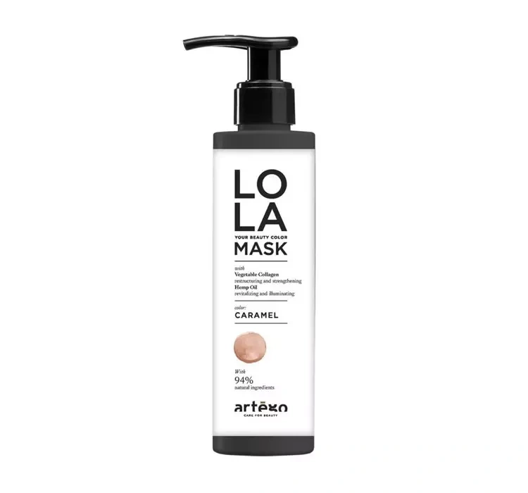 Artego Lola maska tonująca do włosów Caramel 200 ml