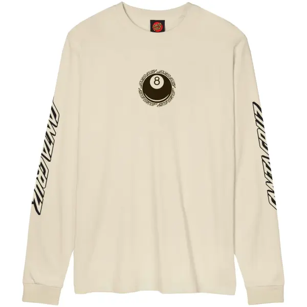 T-shirt Santa Cruz Winkowski Hachi Ball LS (M - Wax Paper)