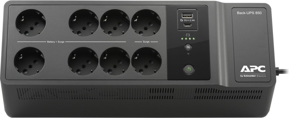 Apc Back-Ups 850VA, 230V, USB Type-C BE850G2-IT