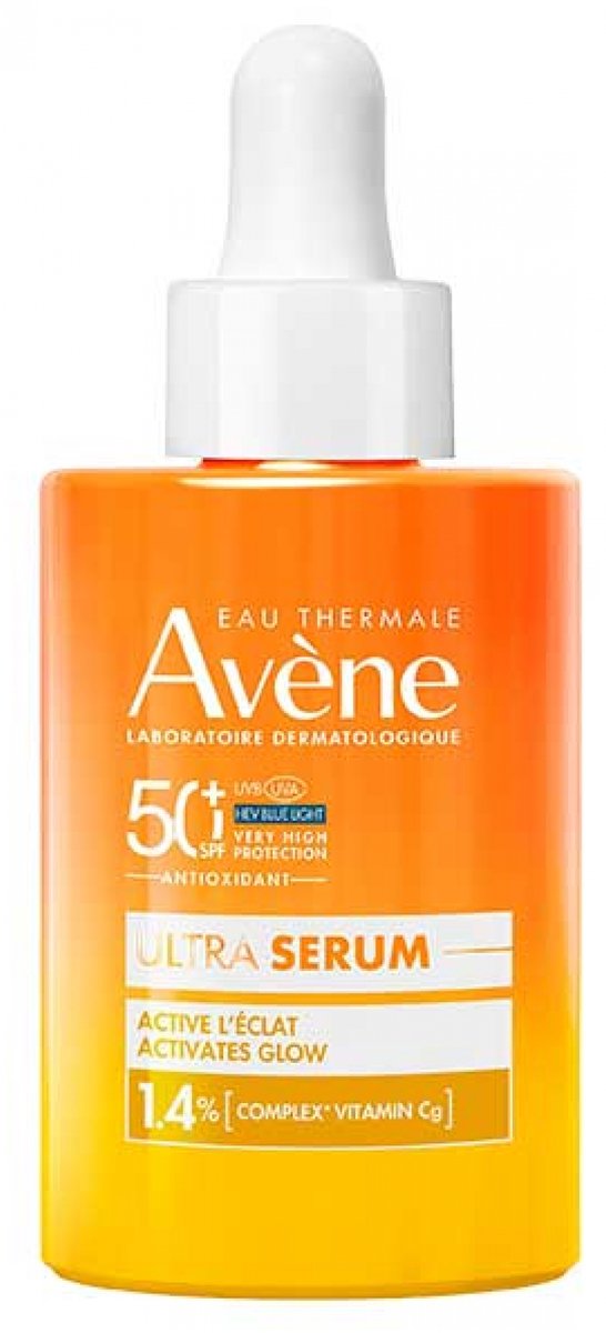 AVÈNE Solar Ultra Sérum SPF50+ Activa la Luminosidad - Piel sensible 30 ml