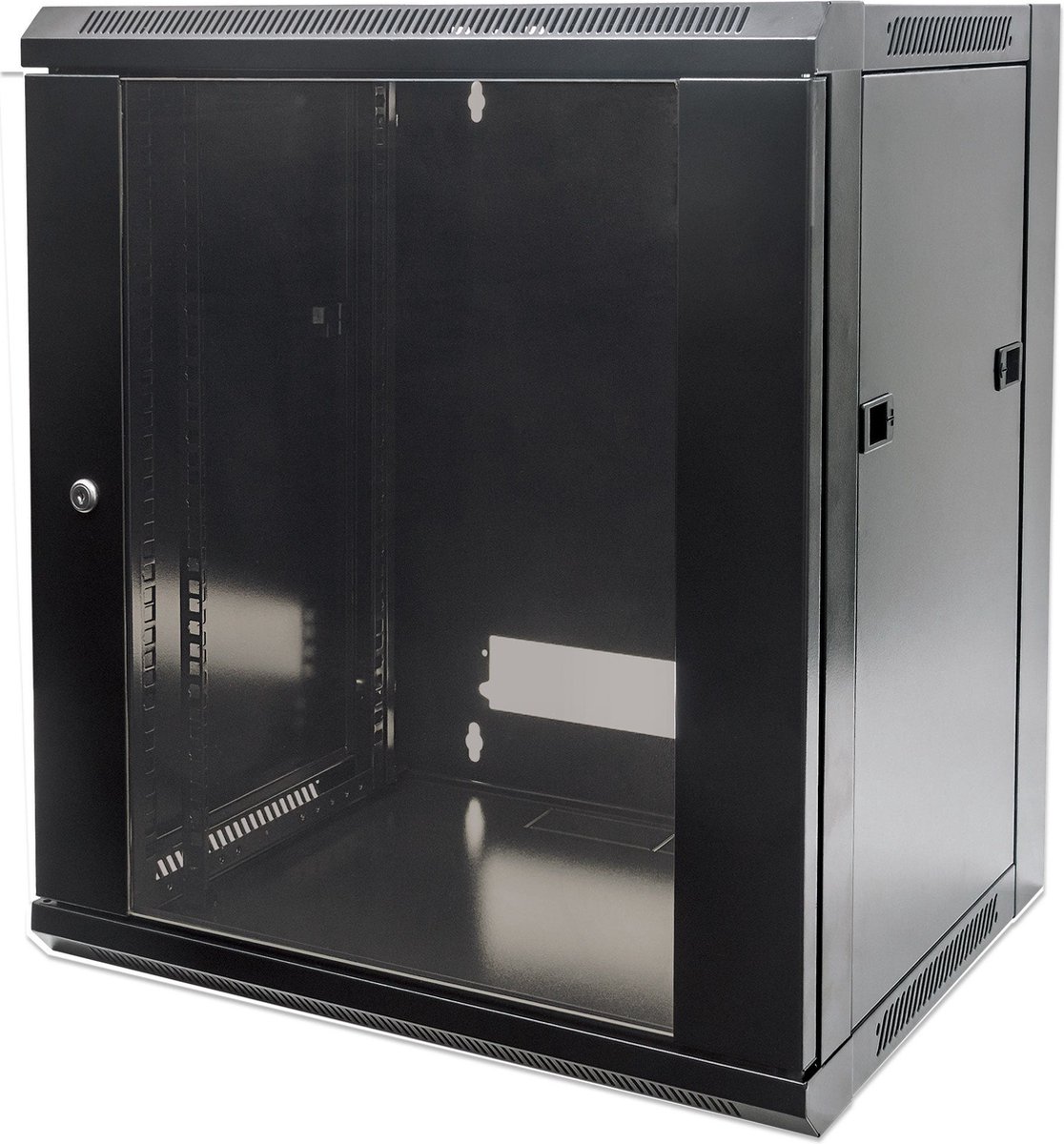 Intellinet 19" Network Cabinet - Wall Mount (Standard). 15U. 450m