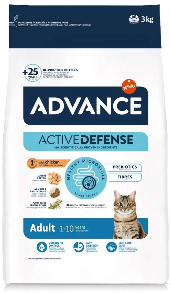 Advance Adult Pollo & Riso Crocchette per gatto - Set %: 2 x 3 kg