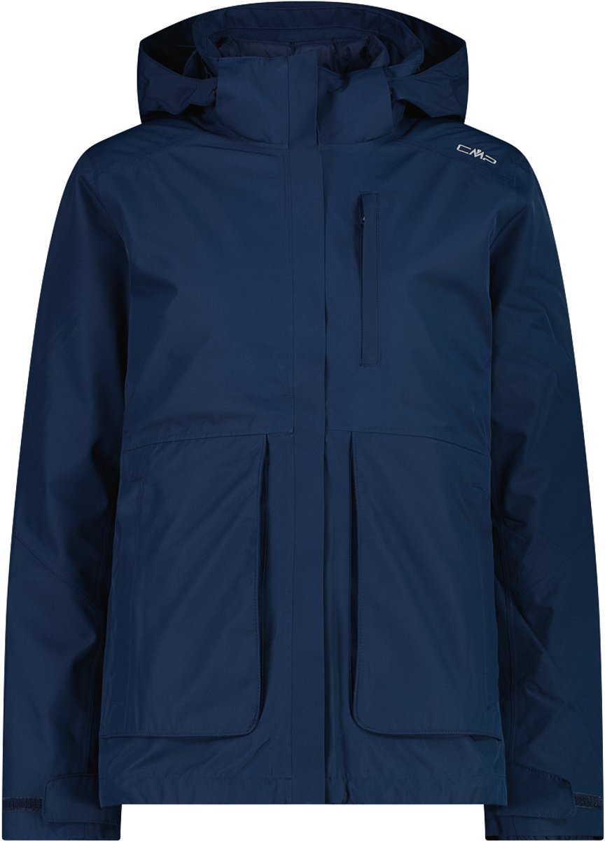 Doudoune zippée à capuche détachable femme CMP