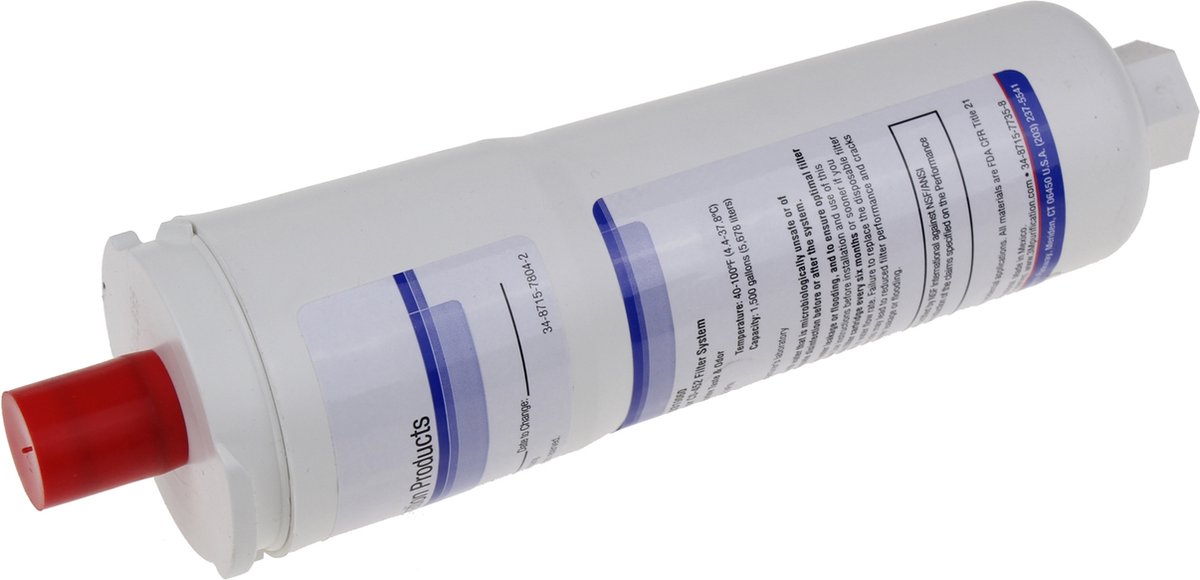 ORIGINAL Wasser- und Eisfilter für Kühlschrank Bosch, Balay, Siemens CS-52 00640565