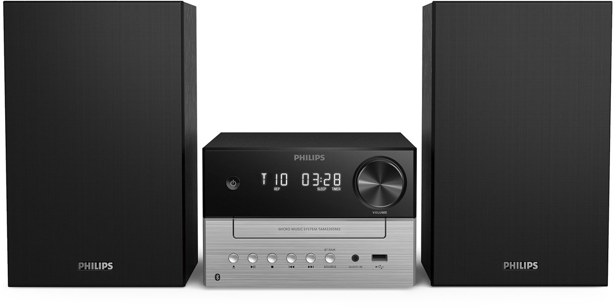 Philips TAM3205M2/12 Mikroljudsystem, radio, CD-spelare, Bluetooth