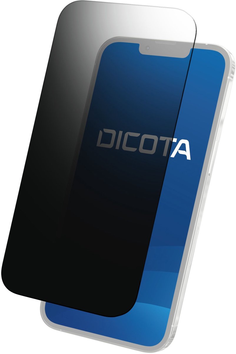 Dicota 4-Way Adhesive Blickschutzfilter für Apple iPhone 16 Plus | Schwarz