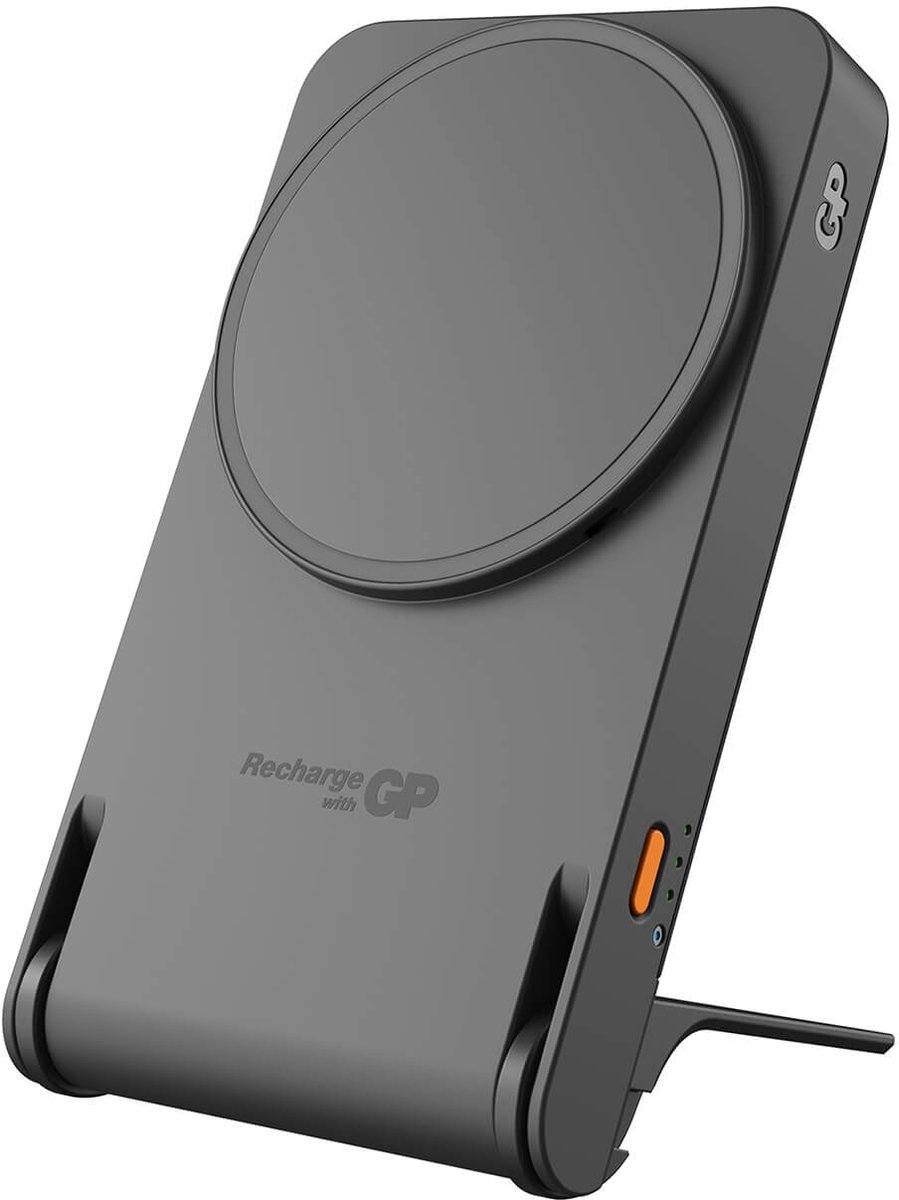 GP Powerbank Magnetic Safe 2-In-1 Wireless 5000mAh - 5000 mAh